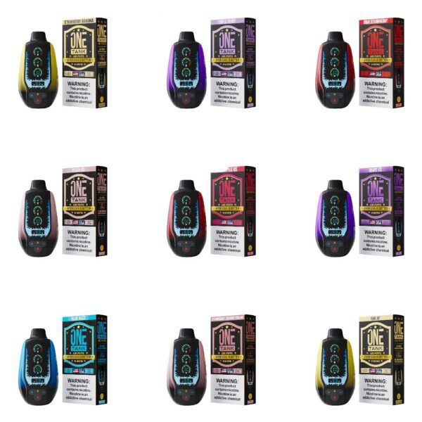 One Tank 40K Disposable Group Photo with packaging